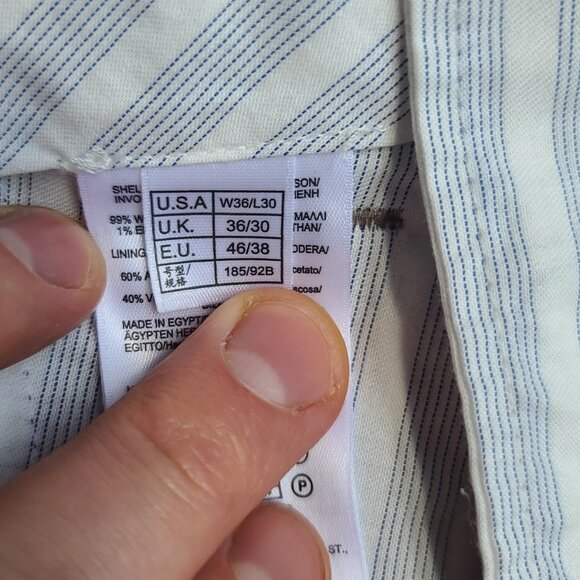 Brooks Brothers BrooksFlex Dress Pants – Reda Flexo Wool – Tan – 36x30 – New - Picture 5 of 6